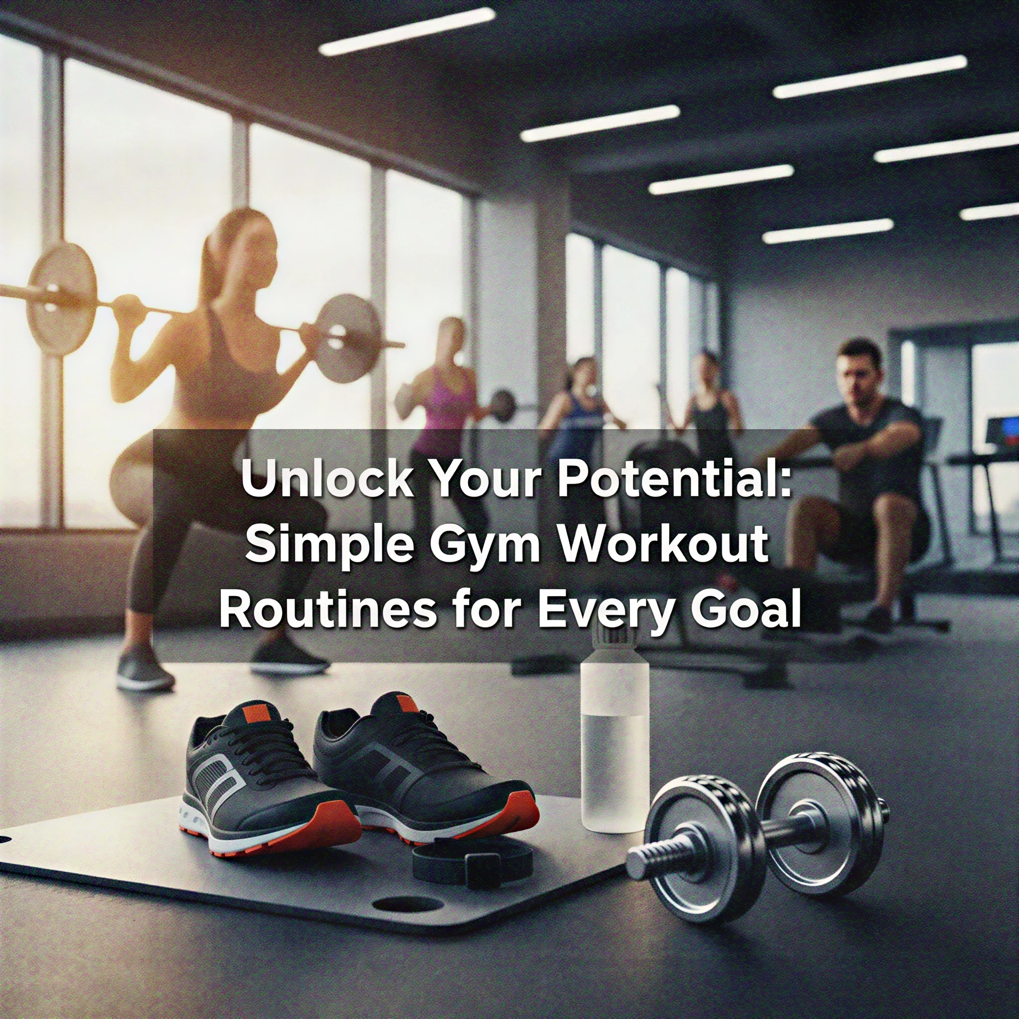 Unlock Your Potential: Simple Gym Workout Routines for Every Goal