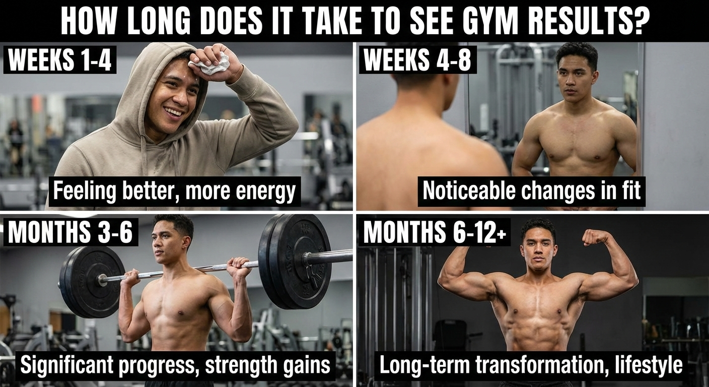 How Long Does It Take to See Results from the Gym?